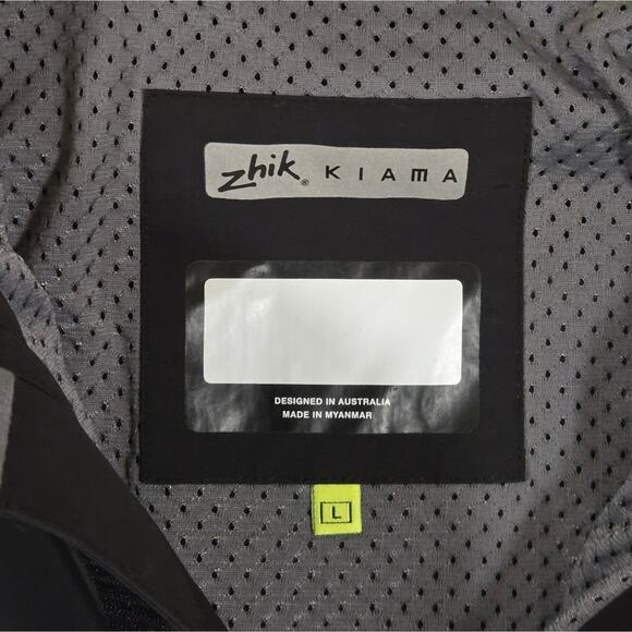 Zhik Kiama The Yacht Week Sailing Yachting Black Performance Jacket Mens Large - Picture 7 of 15